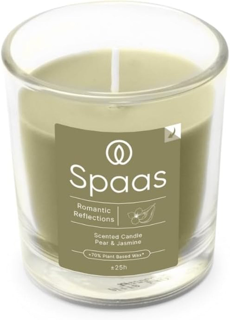 Scented Candle 25H, Shimmering Smile, Beige