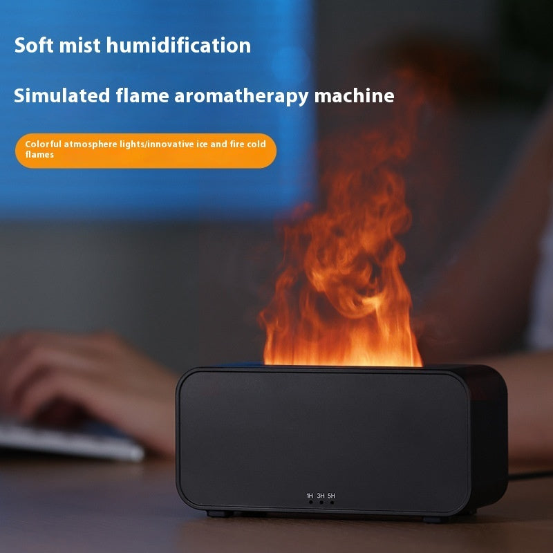 USB Flame Aroma Diffuser – Cozy Ambience & Refreshing Mist