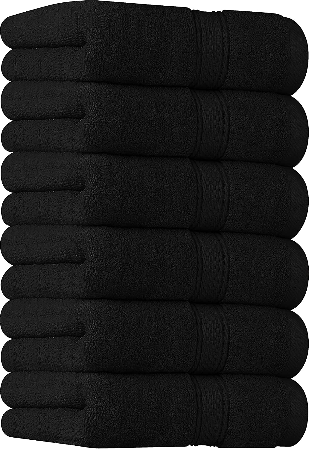 - Premium Hand Towels - 100% Combed Ring Spun Cotton, Ultra Soft and Highly Absorbent, Extra Large Thick Hand Towels 41 X 71 Cm, Hotel & Spa Quality Hand Towels (6-Pack) (Grey)