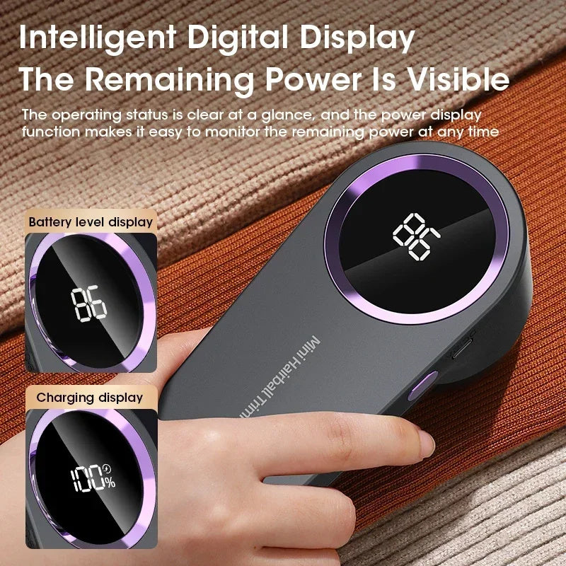 Rechargeable Fabric Shaver – Say Goodbye to Lint & Fuzz