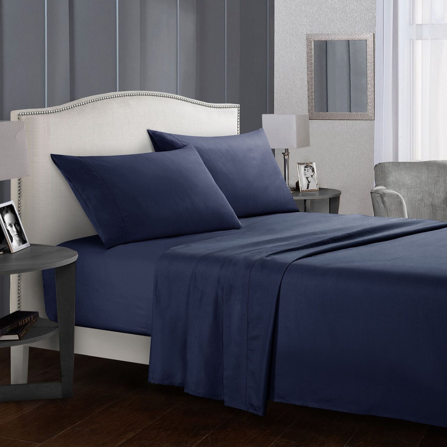 4-Piece Bed Sheet Set – Soft, Breathable & Perfect for Everyday Comfort