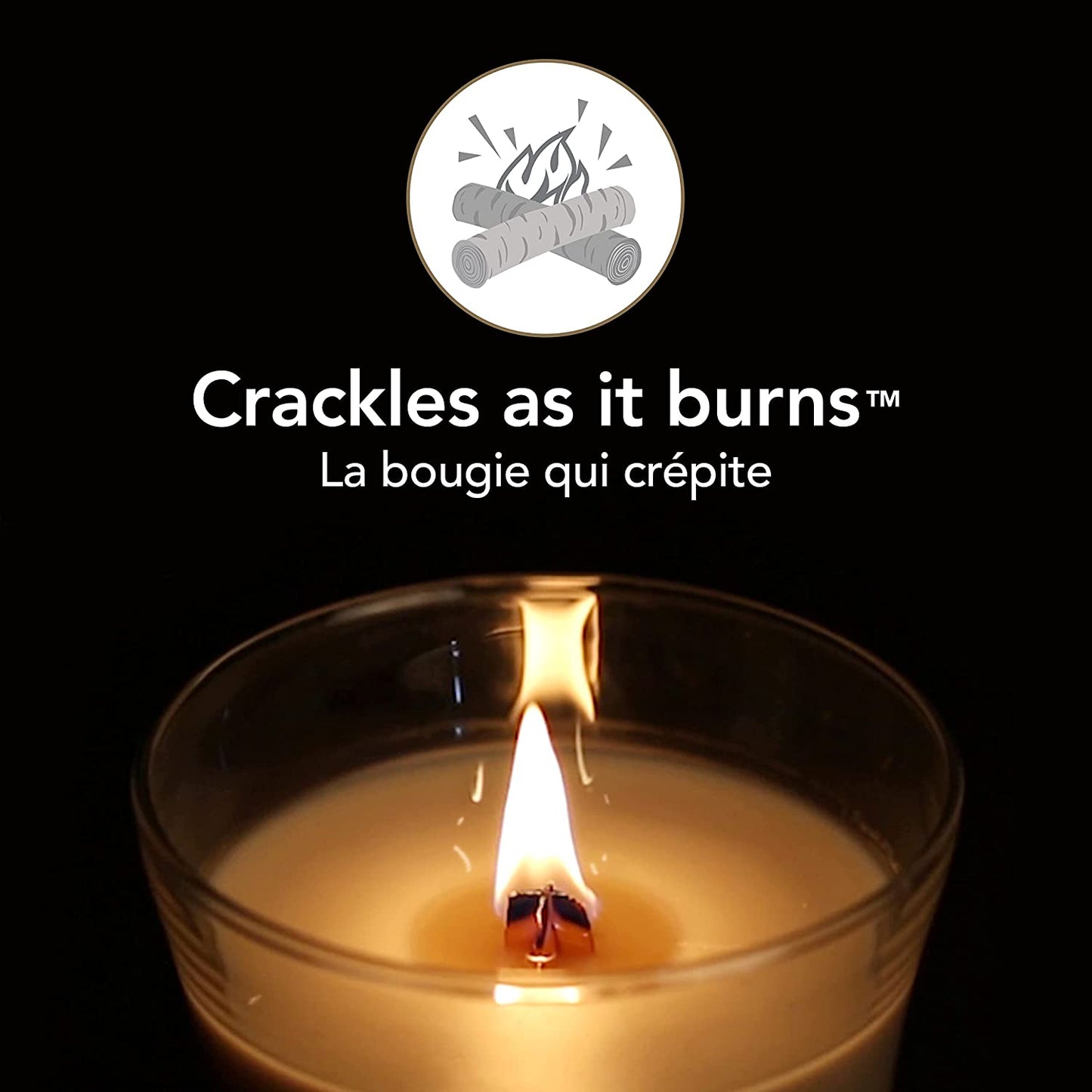 Medium Hourglass Scented Candle , Spiced Blackberry , with Crackling Wick , up to 60 Hours Burn Time