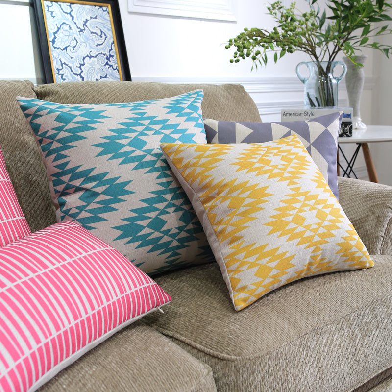 Nordic Geometric Throw Pillows – Modern, Stylish & Cozy