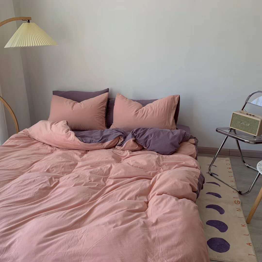 Minimalist Solid Color Bed Sheet – Stylish Simplicity Meets Comfort