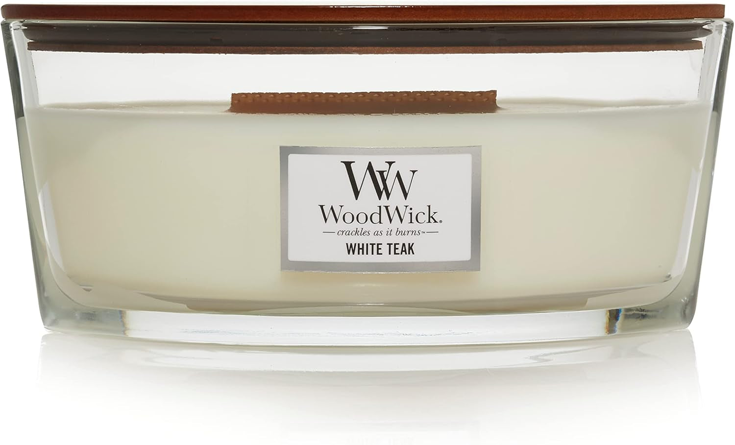 Scented Candle with Crackling Wick, Vanilla Bean Large Hourglass Candle, Long Burning Candles: up to 130 Hours, Perfect Gifts for Women
