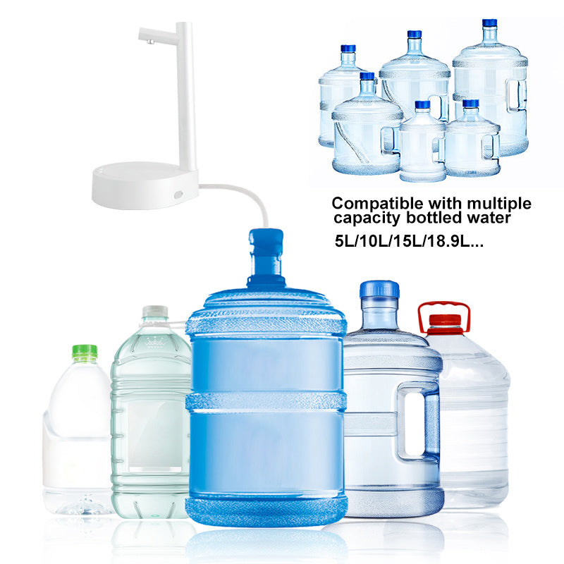 Electric Water Bottle Dispenser – Rechargeable, Automatic Pump