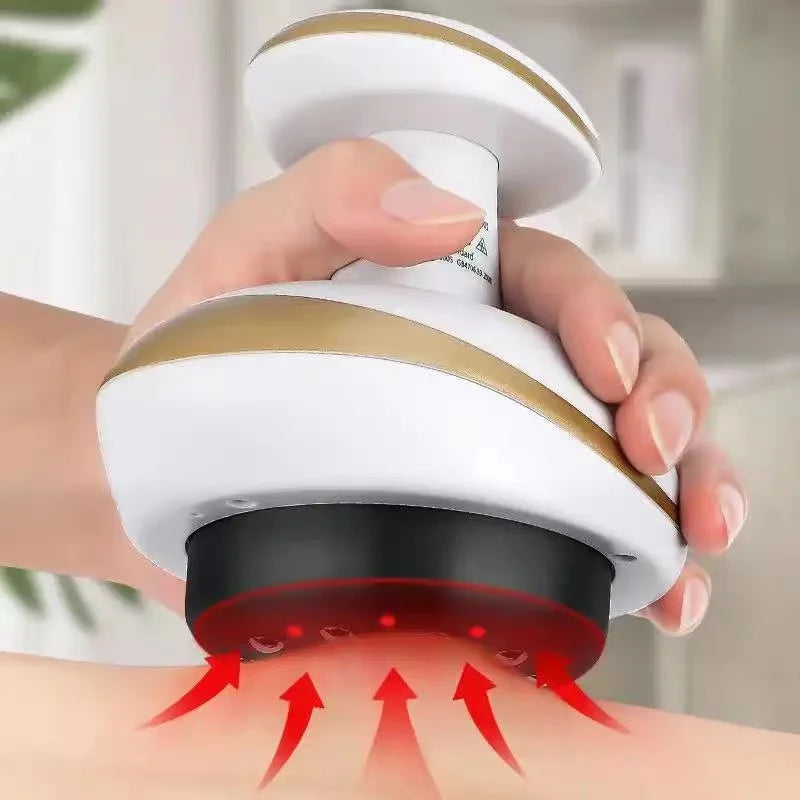 Electric Cupping & Scraping Massager – Heated Fat Burner & Relaxation