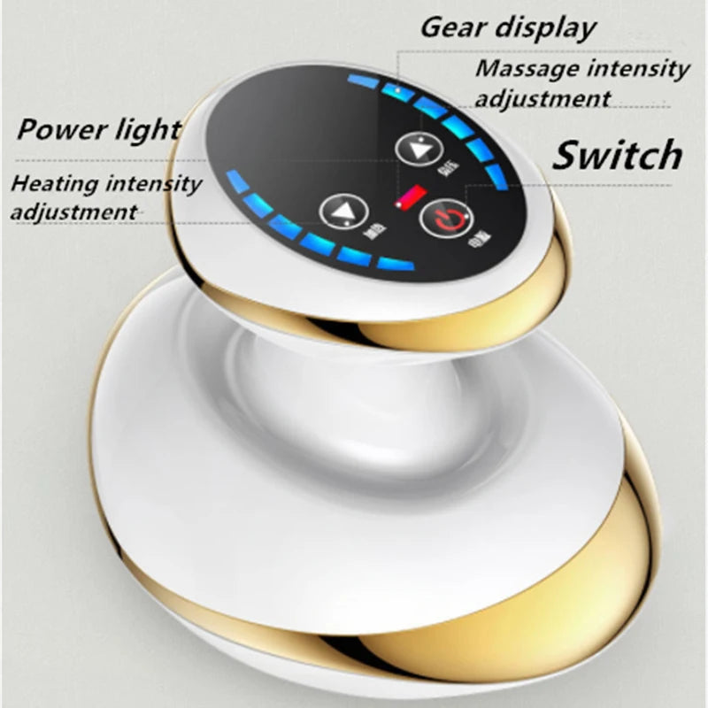 Electric Cupping & Scraping Massager – Heated Fat Burner & Relaxation