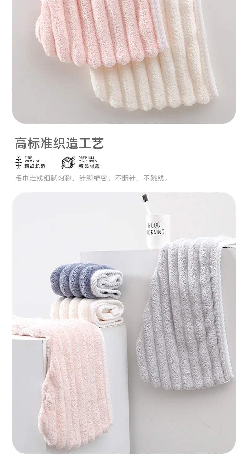 Dry Hair Cap for Women, Thickened and Super Absorbent Headscarf for Wiping Hair, Quick Drying Cap, Dry Hair Towel