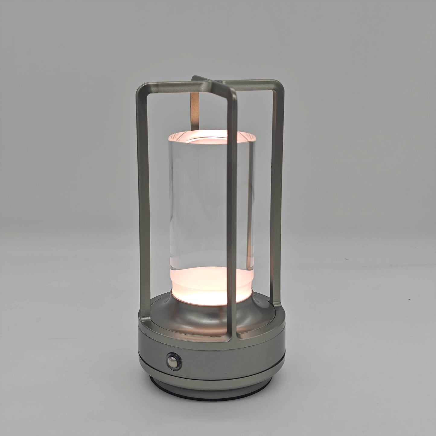 rechargeable crystal lamp Plastic bedside table bedroom led Touch table lamp Restaurant decoration atmosphere Night light