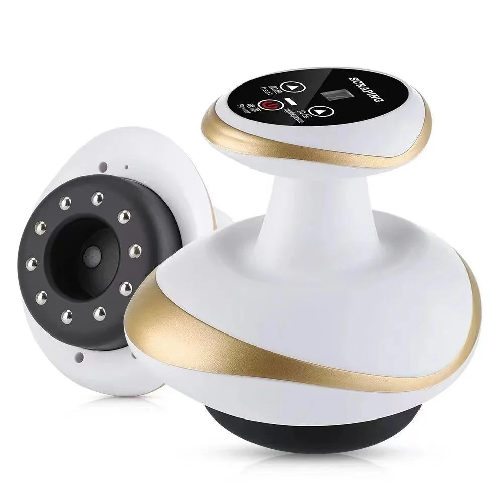 Electric Cupping & Scraping Massager – Heated Fat Burner & Relaxation