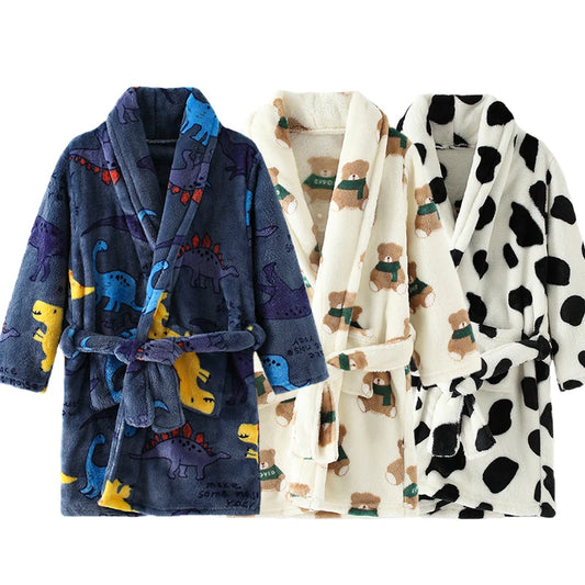 Cozy Kids Flannel Pajamas – Warm Winter Sleepwear & Matching Family Sets