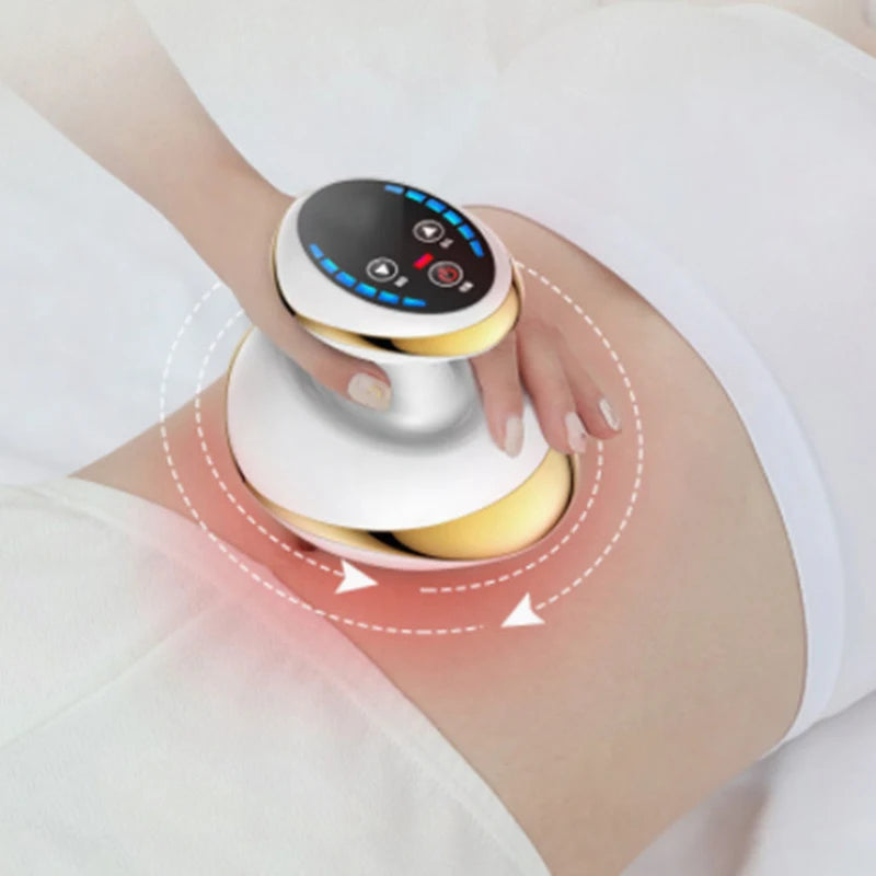 Electric Cupping & Scraping Massager – Heated Fat Burner & Relaxation