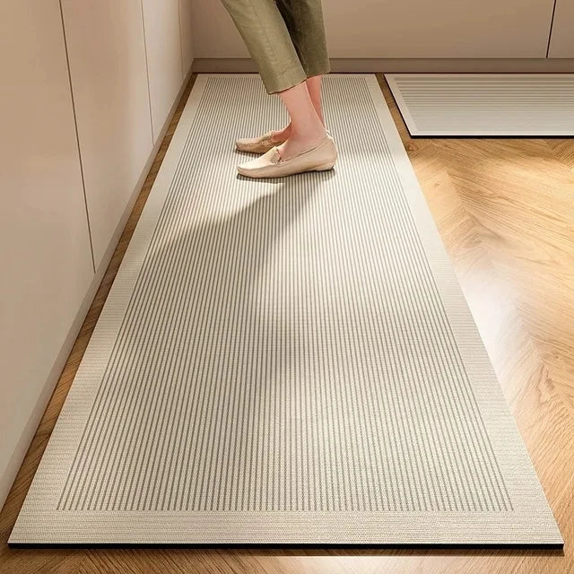 Japanese-Style Diatomite Kitchen Mat – Super Absorbent & Non-Slip Floor Rug