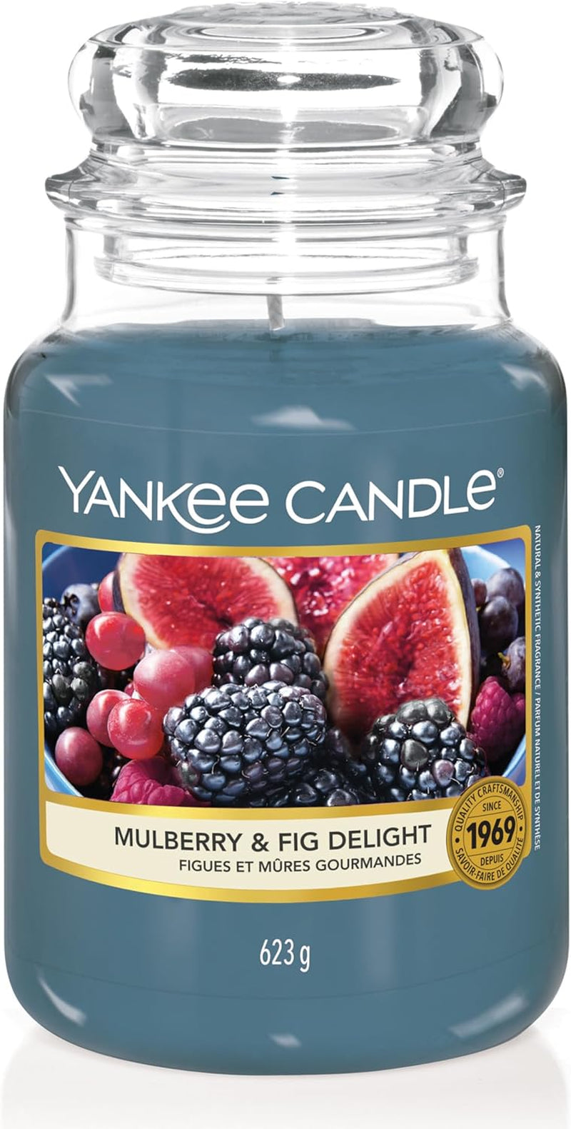 Scented Candle | Midnight Jasmine Large Jar Candle | Long Burning Candles: up to 150 Hours | Perfect Gifts for Women