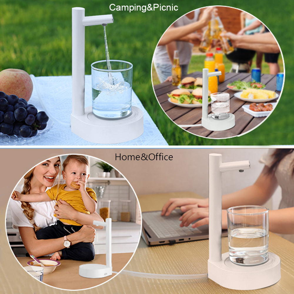 Electric Water Bottle Dispenser – Rechargeable, Automatic Pump