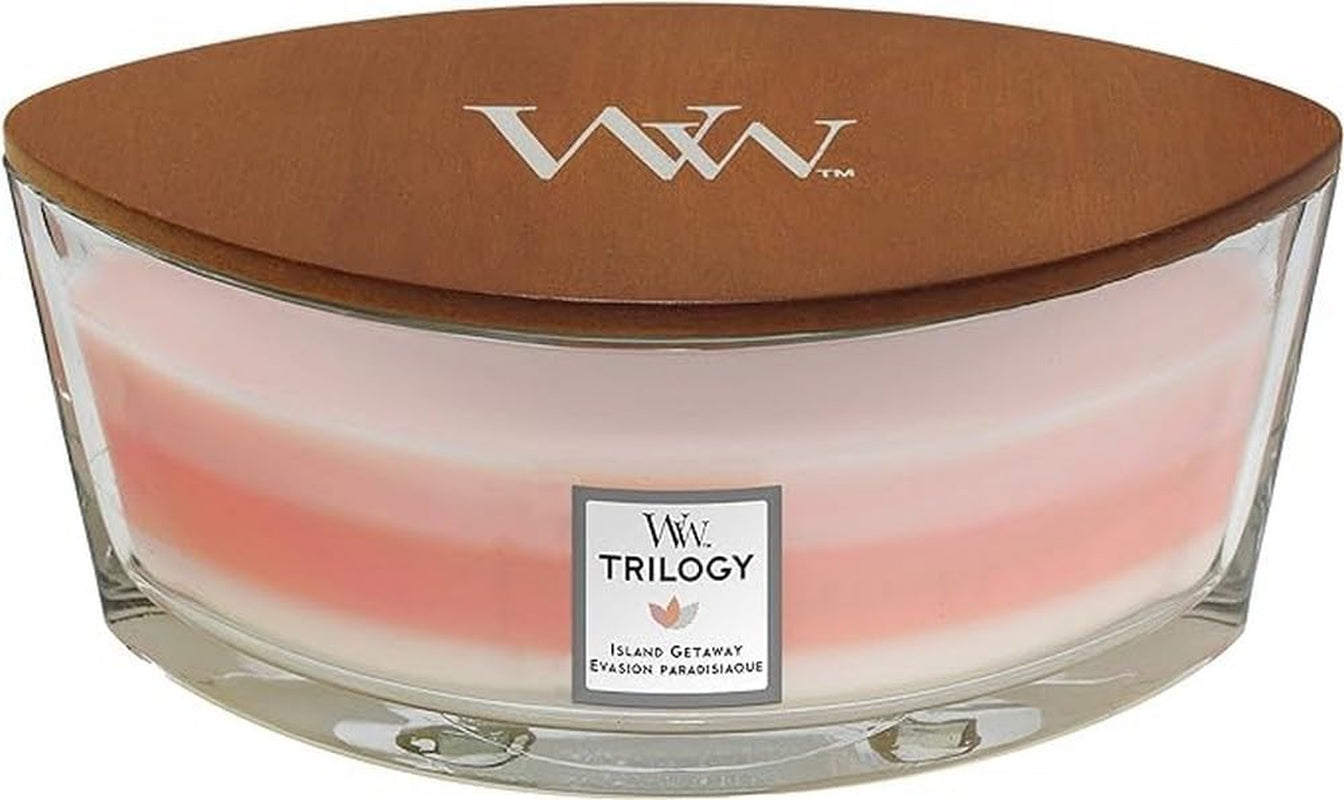 Scented Candle with Crackling Wick, Vanilla Bean Large Hourglass Candle, Long Burning Candles: up to 130 Hours, Perfect Gifts for Women