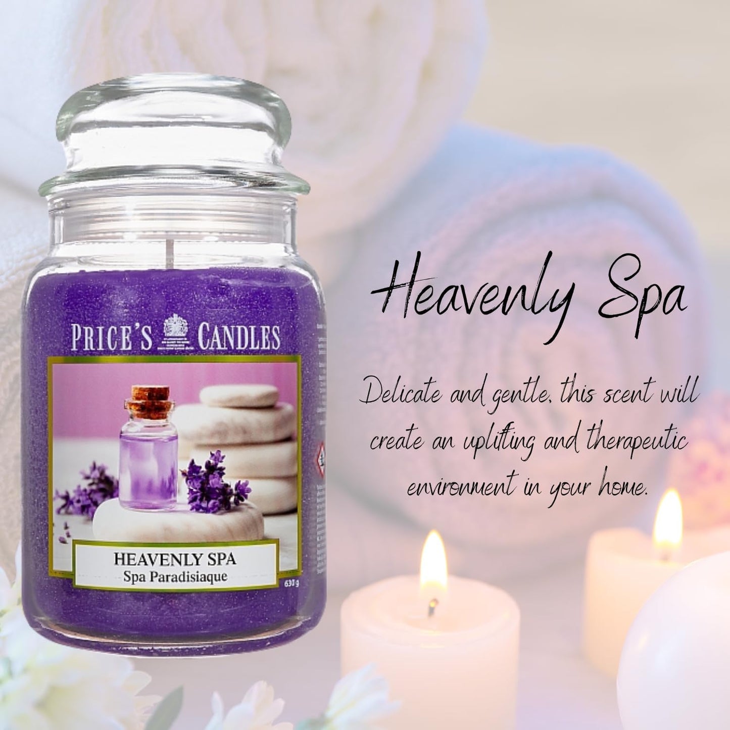 Candles Limited Edition Set of 3 Large Jar Candles Bundle | Scented Candles Long Burning up to 450 Hours Burn Time | Large Scented Candles for a Relaxing Mood