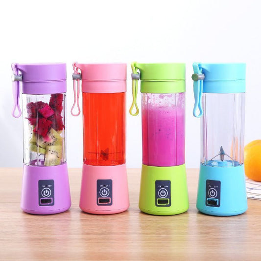 Portable USB Blender – Rechargeable Mini Fruit & Juice Mixer