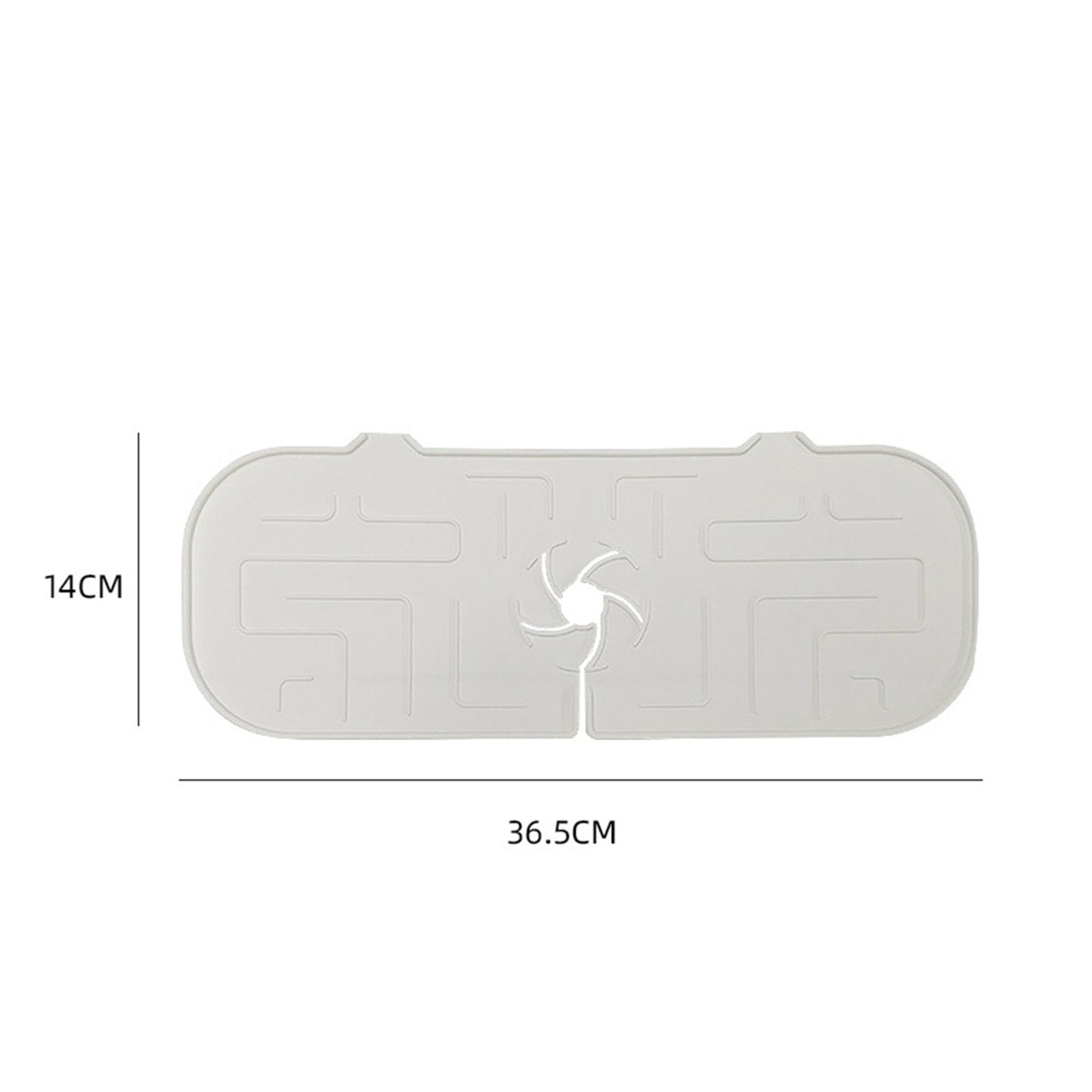 Silicone Faucet Splash Guard – Sink Absorbent Mat & Counter Protector