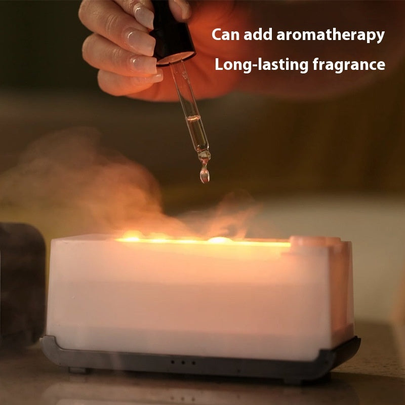 USB Flame Aroma Diffuser – Cozy Ambience & Refreshing Mist