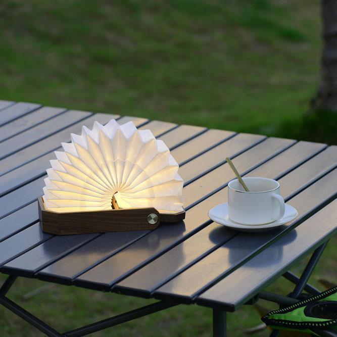 Wooden Hand LED Lamp – Unique Bedside Light for Home Interiors