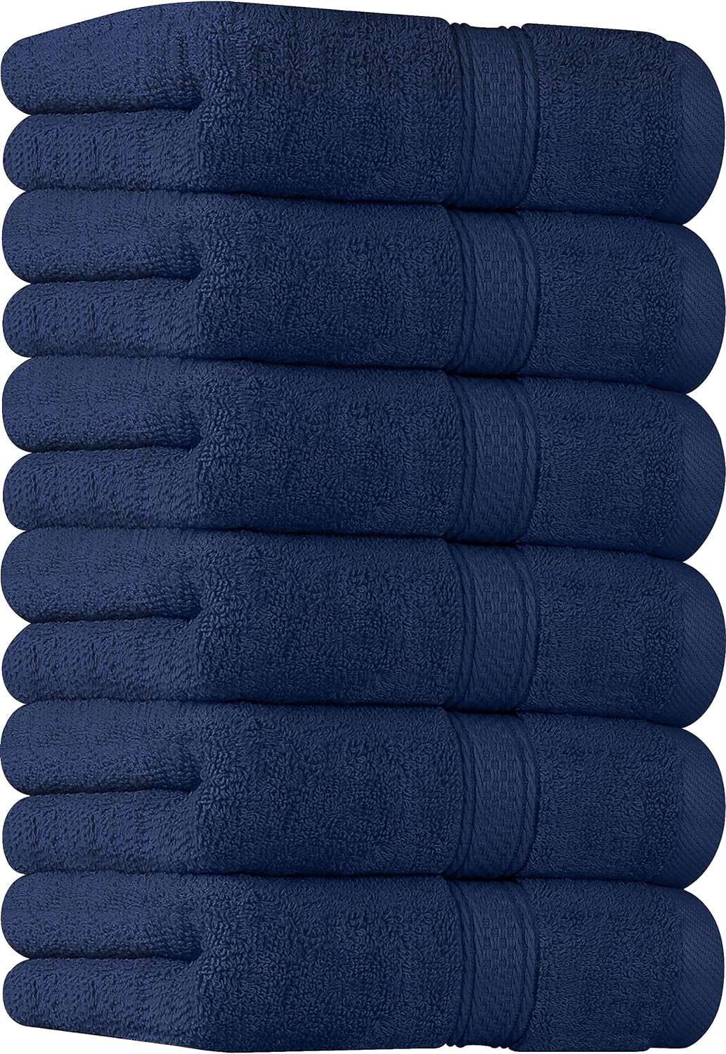 - Premium Hand Towels - 100% Combed Ring Spun Cotton, Ultra Soft and Highly Absorbent, Extra Large Thick Hand Towels 41 X 71 Cm, Hotel & Spa Quality Hand Towels (6-Pack) (Grey)