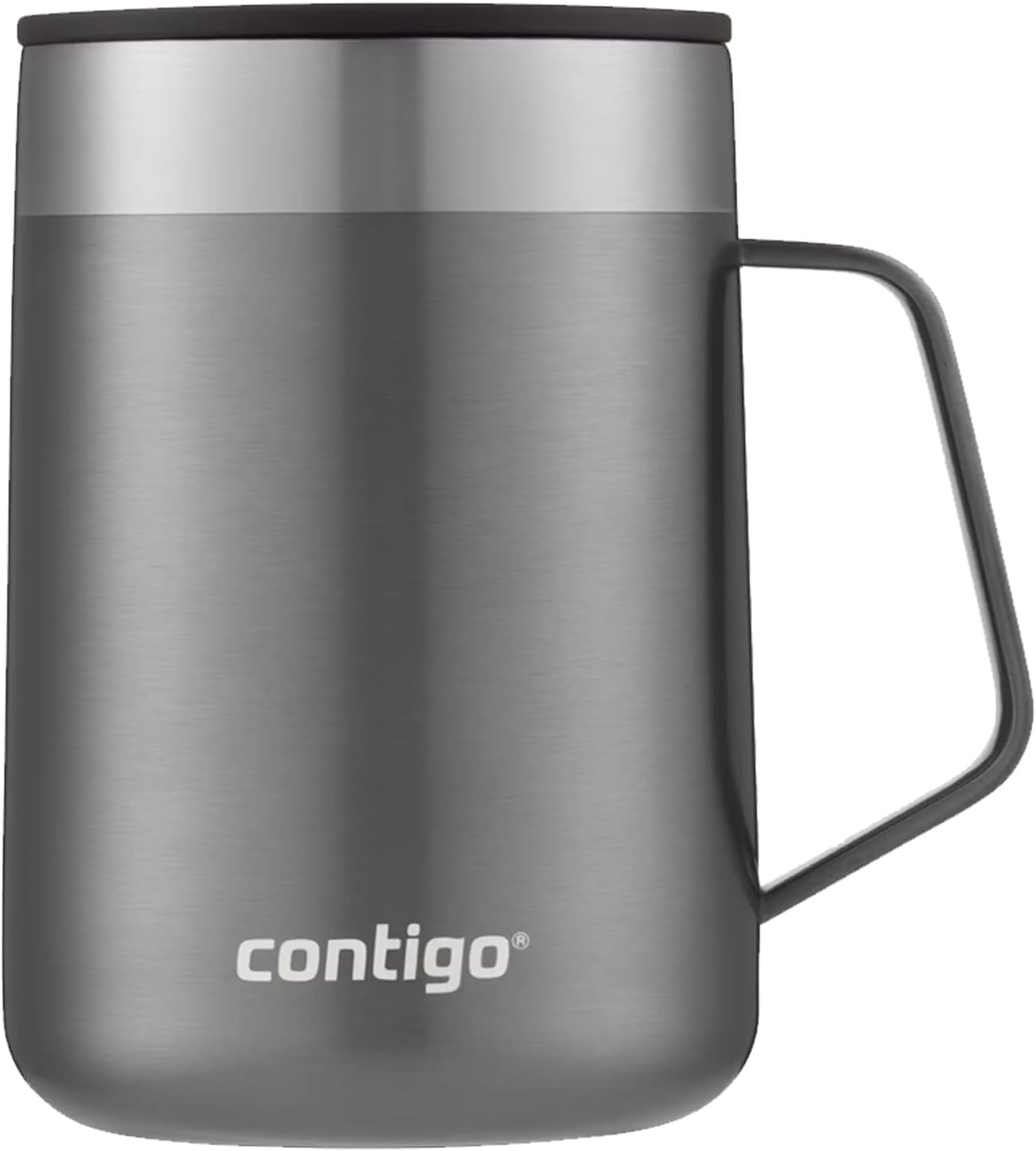 Streeterville Desk Mug Insulated Coffee Thermal Mug with Stainless Steel Handle