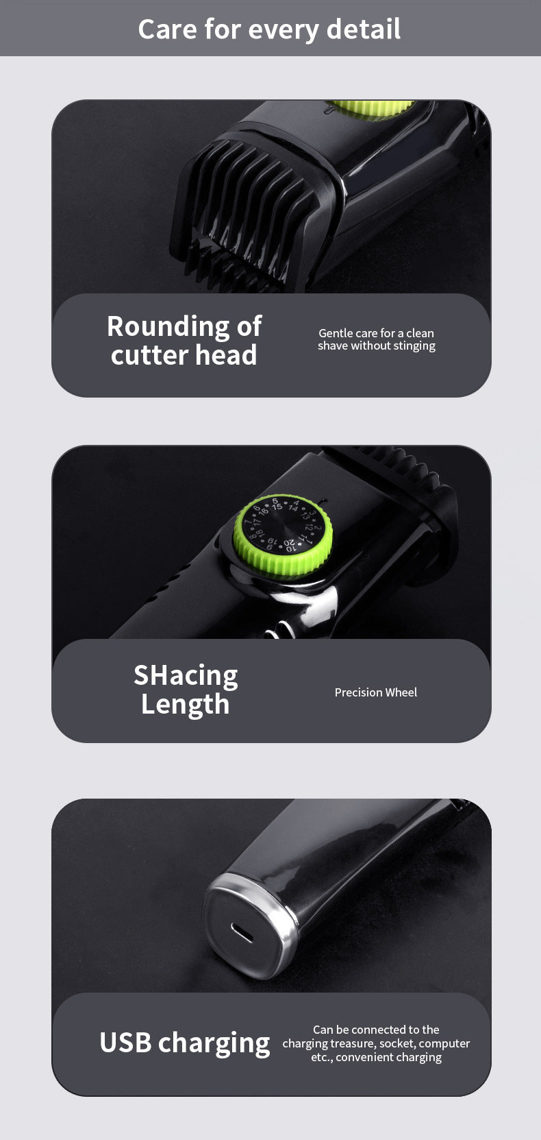 High-Power Hair Clipper – Precision Cutting for a Fresh Look