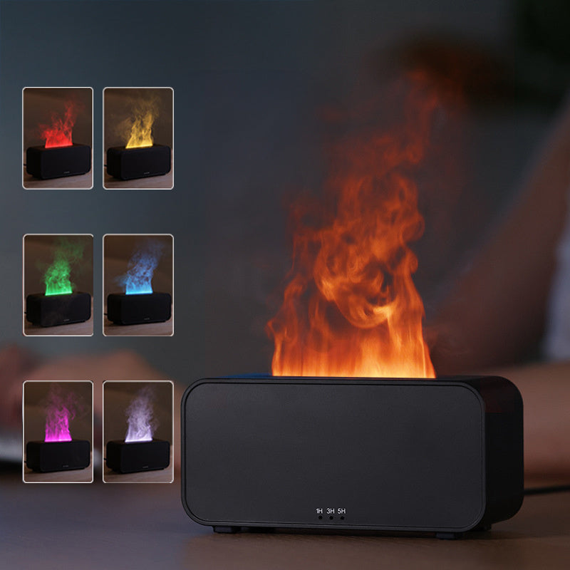 USB Flame Aroma Diffuser – Cozy Ambience & Refreshing Mist